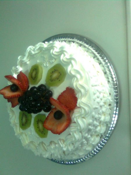 bolo de frutas